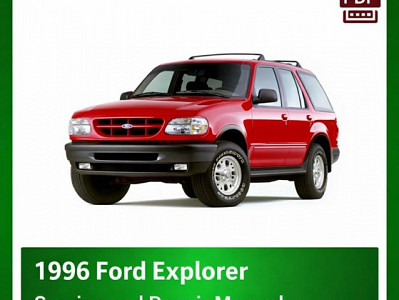 1996 Ford Explorer repair manual