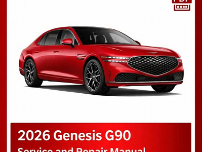 2026 Genesis G90 Repair Manual