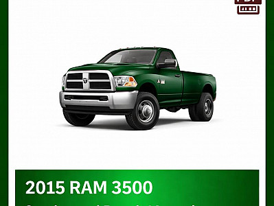 2015 Ram 3500 repair manual -VIN specific PDF