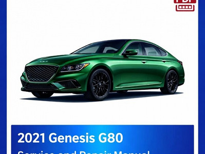 2021 Genesis G80 repair manual