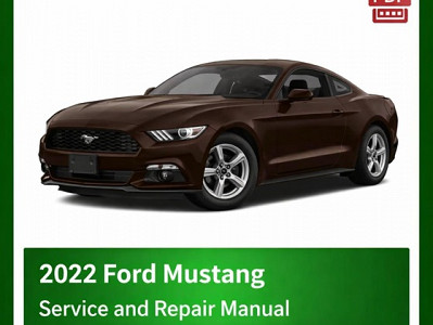 2022 Ford Mustang repair manual