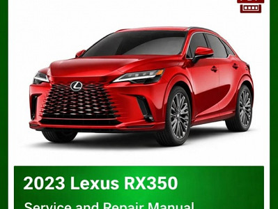 2023 Lexus RX350 repair manual - VIN specific PDF