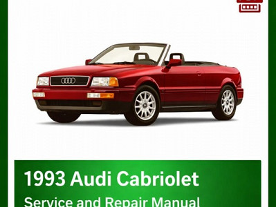 1993 Audi Cabriolet repair manual