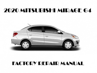 2020 Mitsubishi Mirage G4 repair manual
