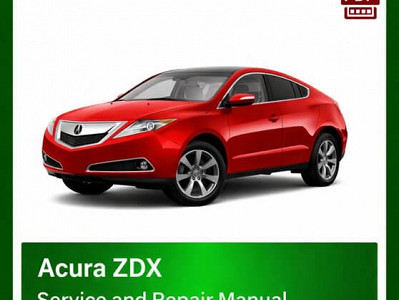 ACURA ZDX Workshop Manual
