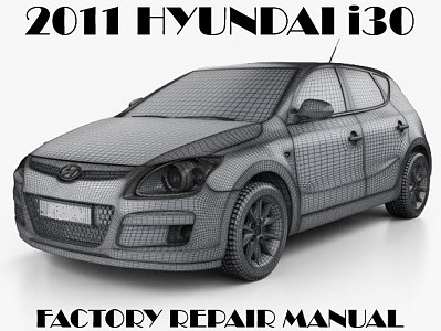 2011 Hyundai i30 repair manual