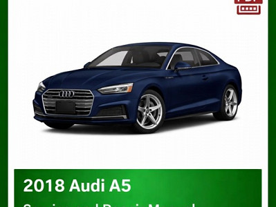 2018 Audi A5 repair manual