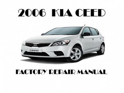 2006 Kia Ceed repair manual