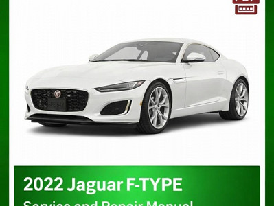 2022 Jaguar F-TYPE repair manual