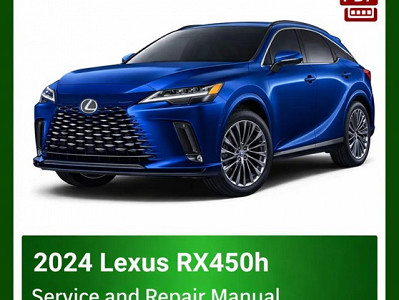 2024 Lexus RX450h repair manual - VIN specific PDF
