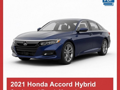 2021 Honda Accord Hybrid repair manual