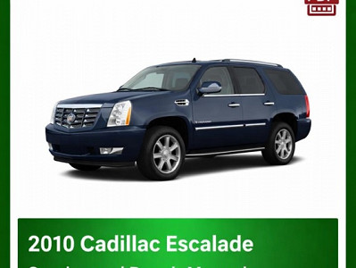 2010 Cadillac Escalade repair manual