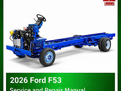 2026 Ford F53 Motorhome Chassis repair manual
