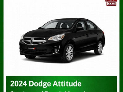 2024 Dodge Attitude repair manual