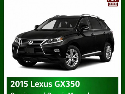 2015 Lexus RX350 repair manual - VIN specific PDF