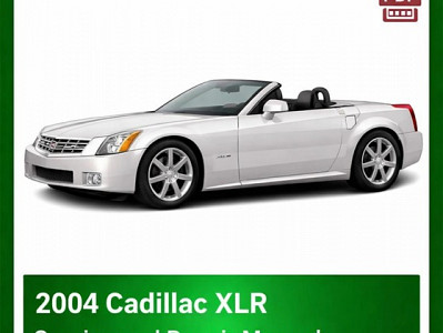 2004 Cadillac XLR repair manual