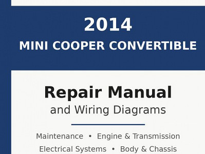 2014 Mini Cooper Convertible repair manual