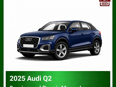 2025 Audi Q2 repair manual