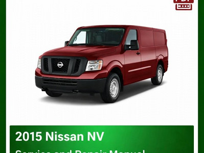 2015 Nissan NV repair manual