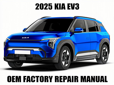 2025 Kia EV3 repair manual