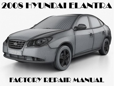 2008 Hyundai Elantra repair manual