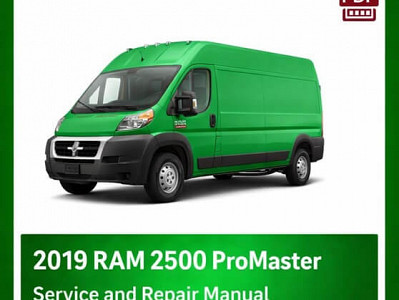 2019 Ram 2500 ProMaster repair manual -VIN specific PDF