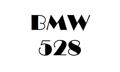 BMW 528 Workshop Manual