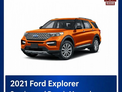 2021 Ford Explorer repair manual