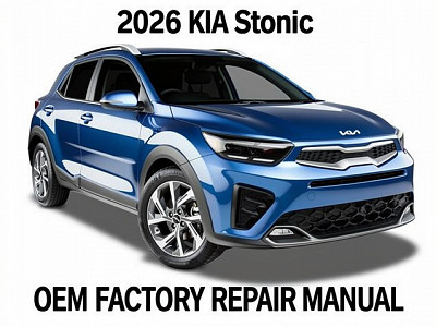 2026 Kia Stonic repair manual