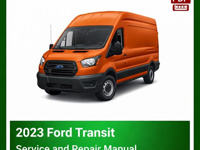 2023 Ford Transit repair manual