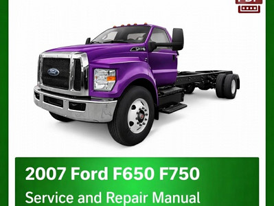 2007 Ford F650 F750 repair manual