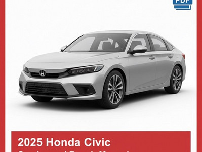 2025 Honda Civic repair manual