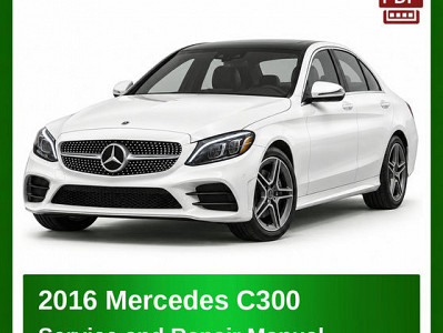 2016 Mercedes C300 repair manual