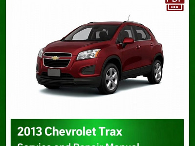 2013 Chevrolet Trax repair manual
