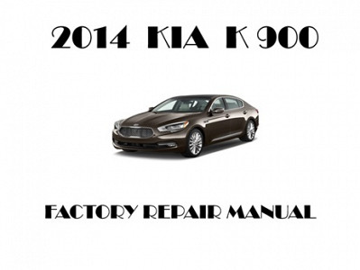 2014 Kia K900 repair manual