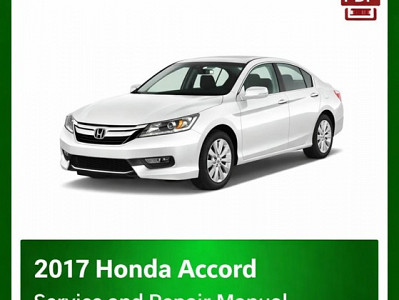 2017 Honda ACCORD repair manual