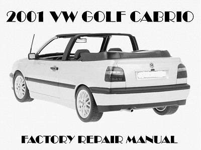 2001 Volkswagen Golf Cabriolet repair manual