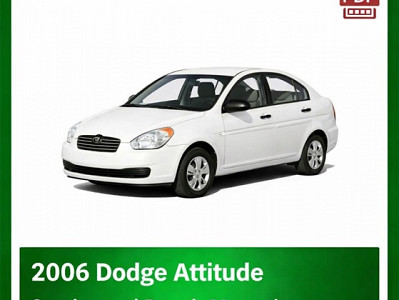 2006 Dodge Attitude repair manual
