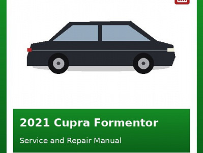 2021 Cupra Formentor repair manual