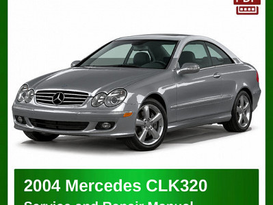 2004 Mercedes CLK320 repair manual