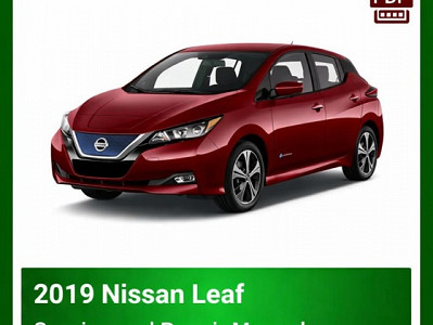 2019 Nissan Leaf repair manual