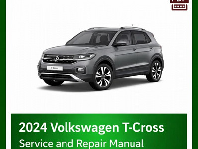 2024 Volkswagen T-Cross repair manual