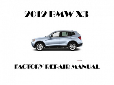 2012 BMW X3 repair manual