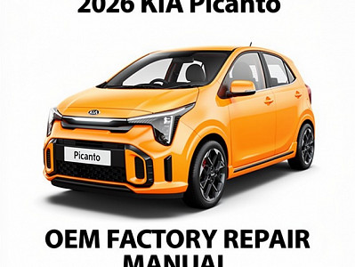 2026 Kia Picanto/Morning repair manual