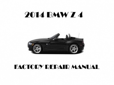 2014 BMW Z4 repair manual