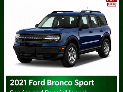 2021 Ford Bronco Sport repair manual