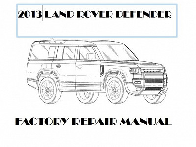 2013 Land Rover Defender repair manual downloader