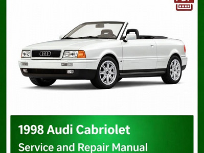 1998 Audi Cabriolet repair manual
