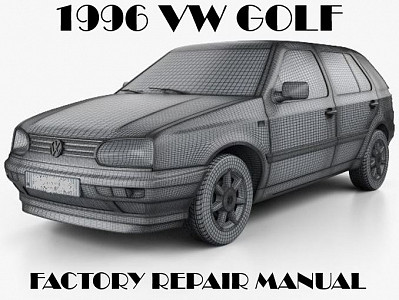 1996 Volkswagen Golf repair manual