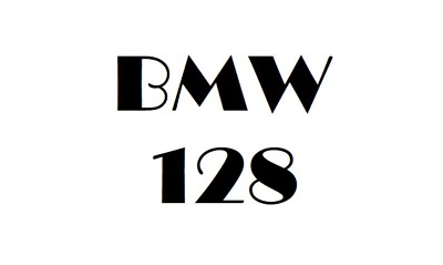 BMW 128 Workshop Manual